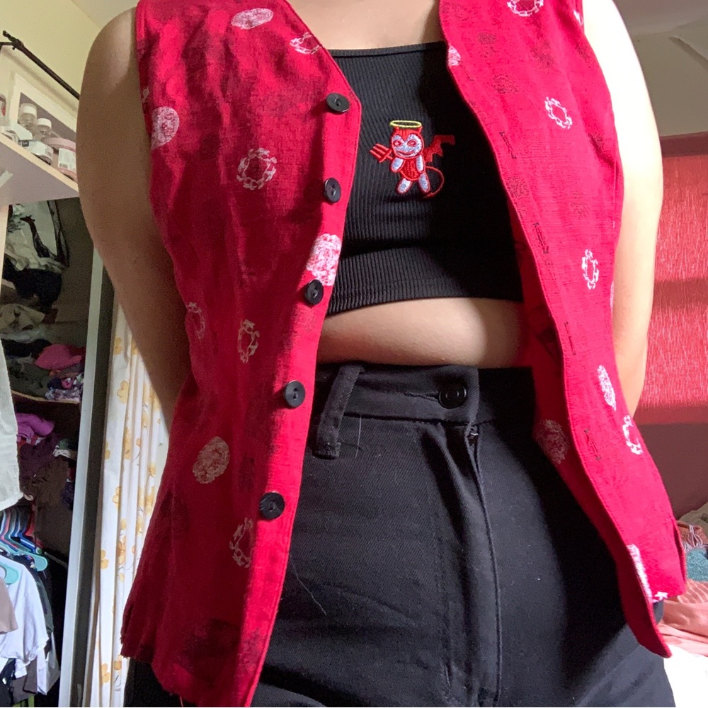 Red vest
